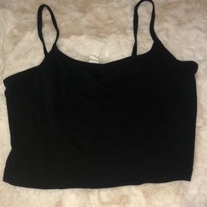 Black Crop Top